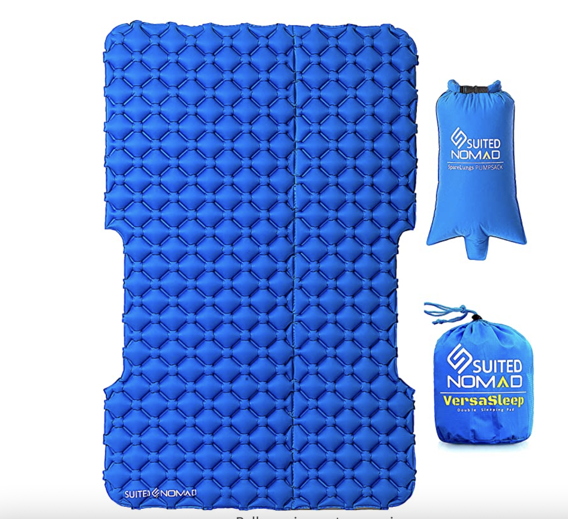 SUITEDNOMAD Double Sleeping Pad for Camping