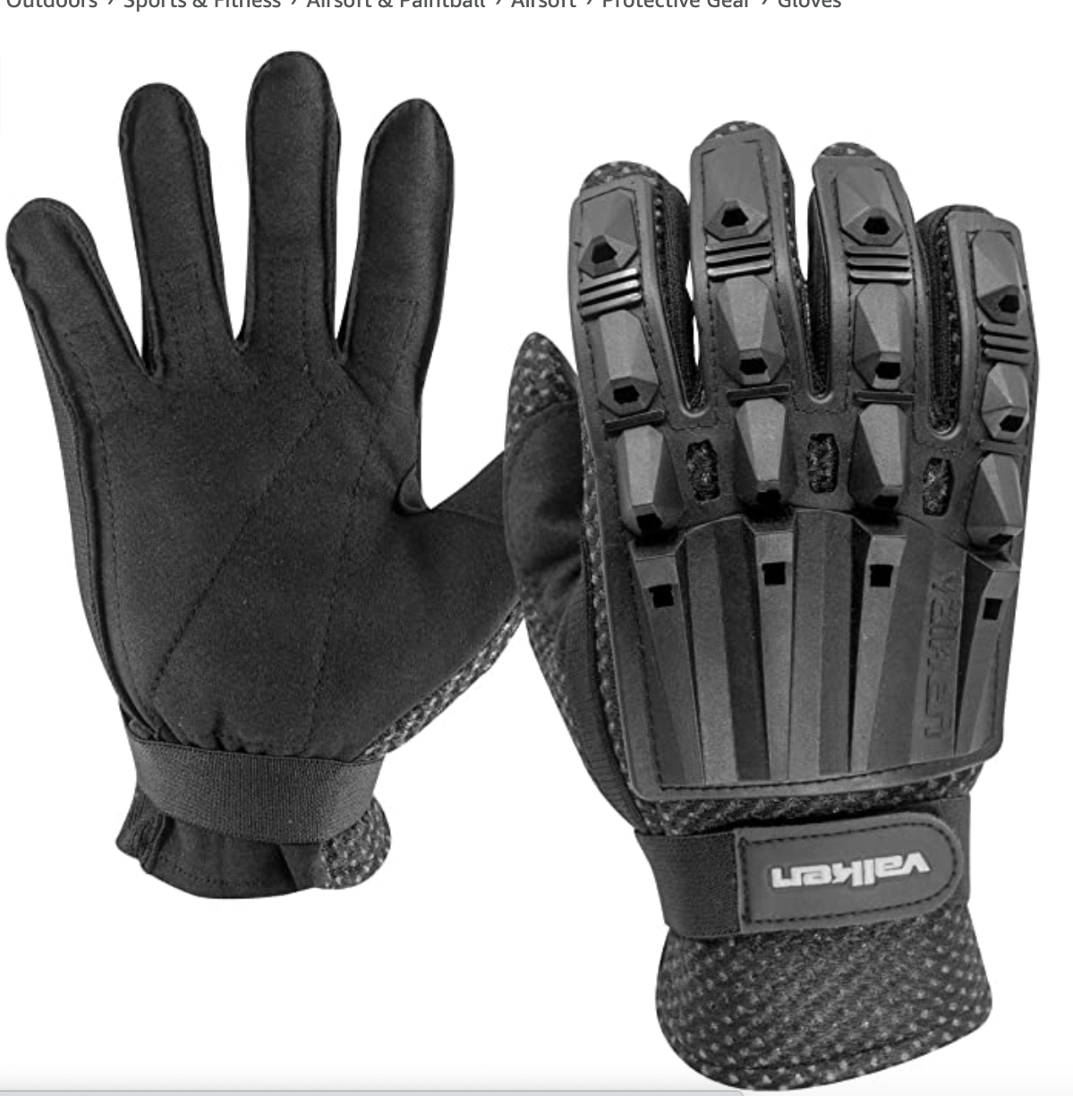 Best Valken Alpha Full Finger Gloves