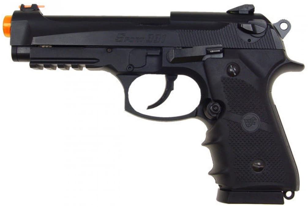 500 fps wg airsoft metal gun pistol
